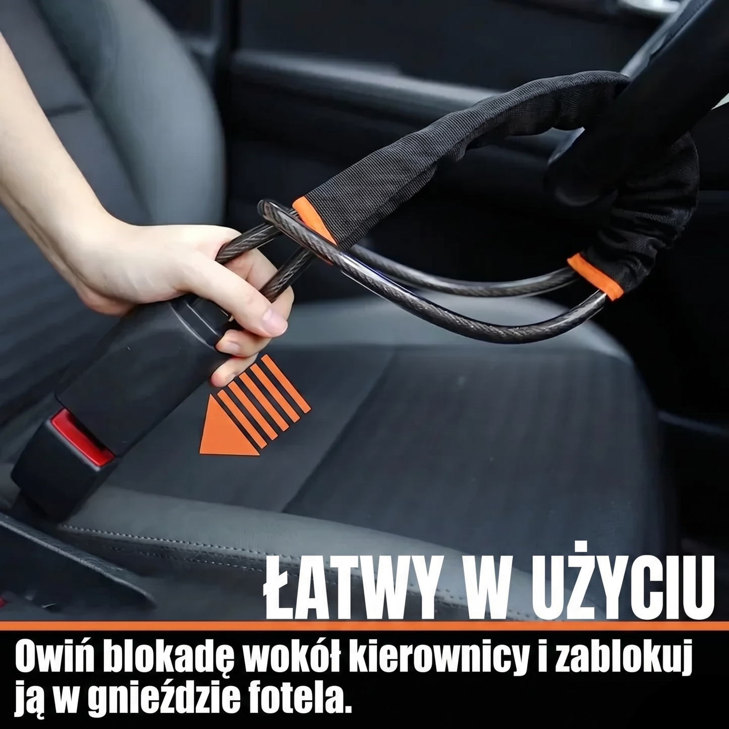 Steelguard™ — blokada kierownicy