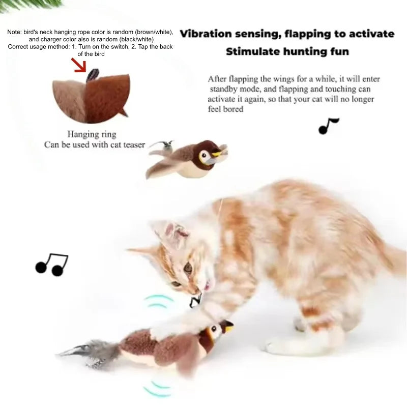 FlutterPaw™ — Interaktywna zabawka dla kota